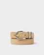 Amanda suede belt Light brown Saddler
