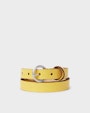 Esbjerg leather belt Yellow Saddler