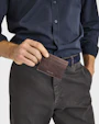 Southalls card holder Dark brown Saddler
